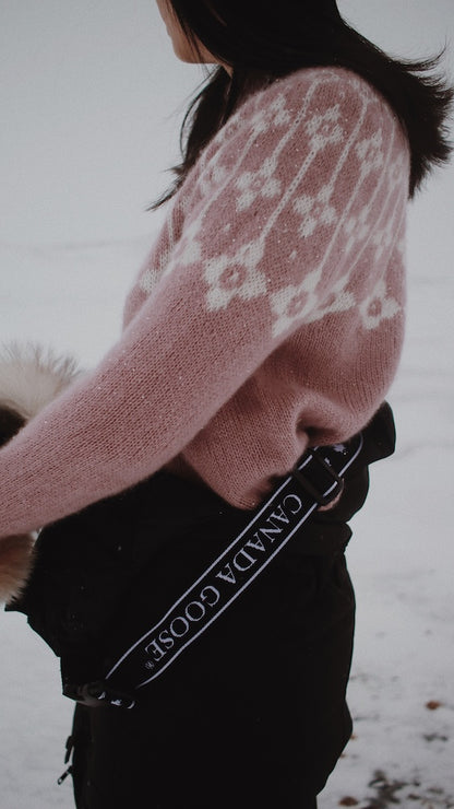 Florealis Sweater | fine flakes from Prime by Cardiff Cashmere
