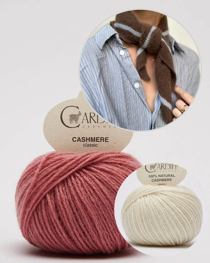 Scarf No. 5 | edles Tuch aus Classic Cashmere von Cardiff