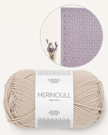 Couverture bébé papillon - avec instructions gratuites | super douce en laine mérinos de Sandnes Garn