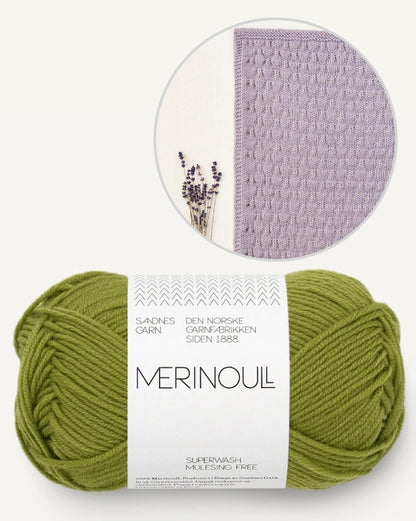 Couverture bébé papillon - avec instructions gratuites | super douce en laine mérinos de Sandnes Garn