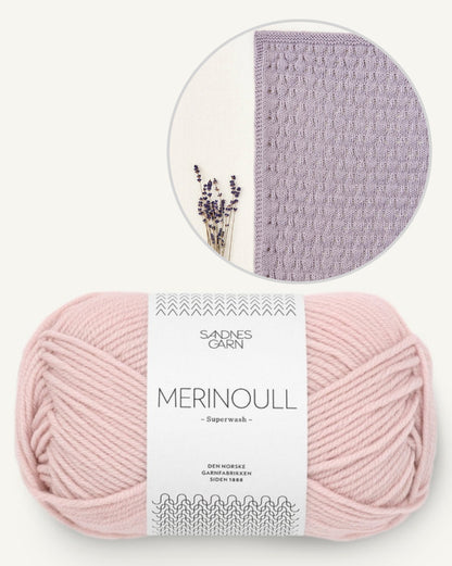 Couverture bébé papillon - avec instructions gratuites | super douce en laine mérinos de Sandnes Garn