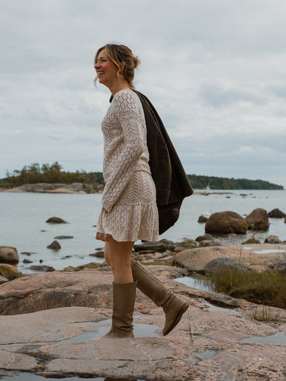 Seashore Blouse | aus zartem Pure Silk von Knitting for Olive