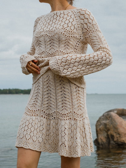 Seashore Blouse | aus zartem Pure Silk von Knitting for Olive