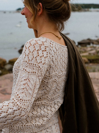 Seashore Blouse | aus zartem Pure Silk von Knitting for Olive