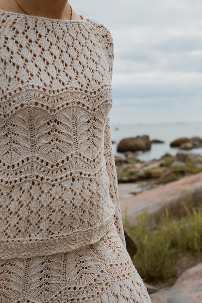 Seashore Blouse | aus zartem Pure Silk von Knitting for Olive