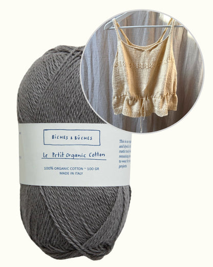 Seaside Summer Top | lässig gerafftes Top aus Le Petit Organic Cotton von Biches & Bûches
