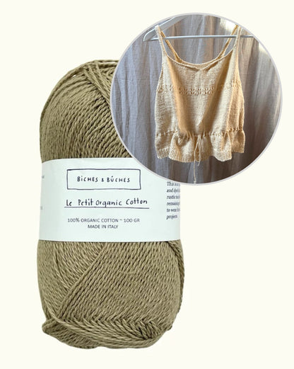 Seaside Summer Top | lässig gerafftes Top aus Le Petit Organic Cotton von Biches & Bûches