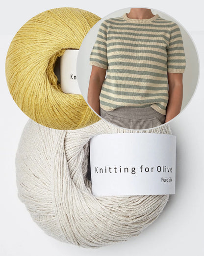 Coco Amour Knitwear Seaside Tee light mit Pure Silk von Knitting for Olive 9