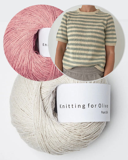 Coco Amour Knitwear Seaside Tee light mit Pure Silk von Knitting for Olive 8