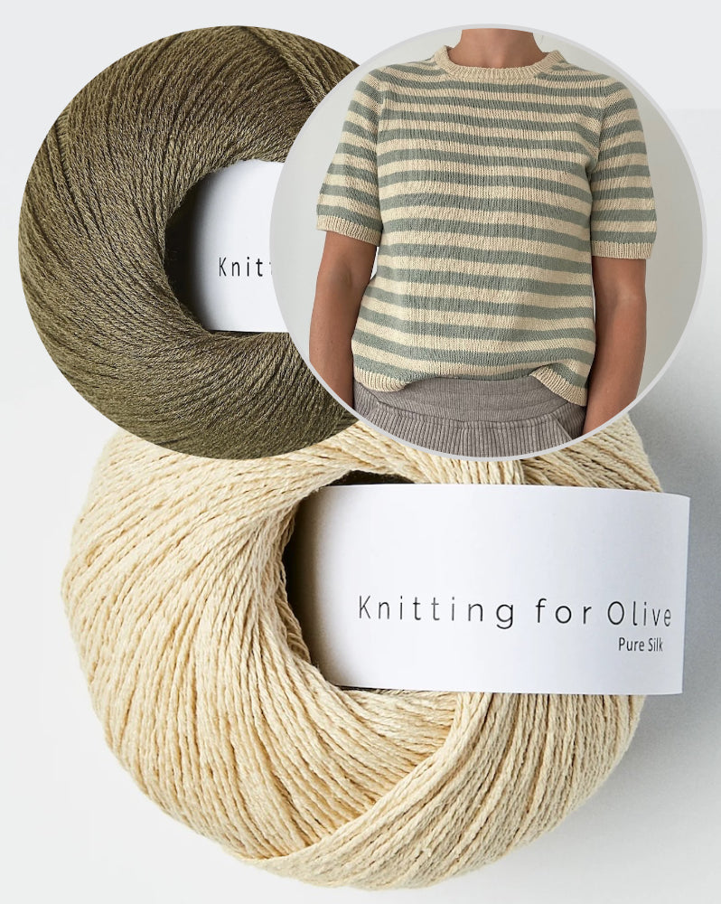 Coco Amour Knitwear Seaside Tee light mit Pure Silk von Knitting for Olive 11