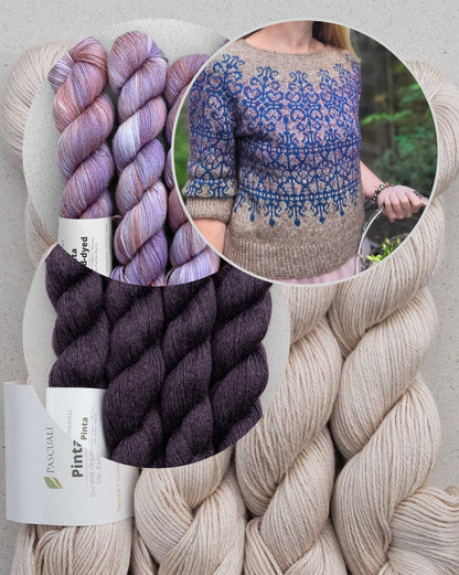 Secret Garden Sweater | enchanted sweater made of Pinta by Pascuali 