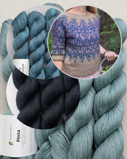 Secret Garden Sweater | enchanted sweater made of Pinta by Pascuali 