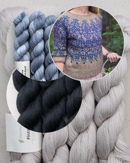 Secret Garden Sweater | enchanted sweater made of Pinta by Pascuali 