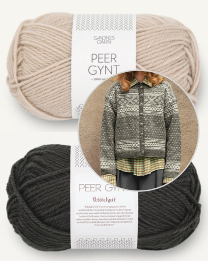 Setesdal Cardigan | Classic pattern from Peer Gynt by Sandnes Garn