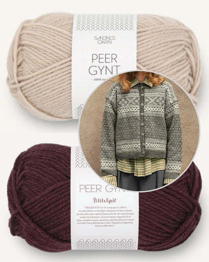 Setesdal Cardigan | Classic pattern from Peer Gynt by Sandnes Garn