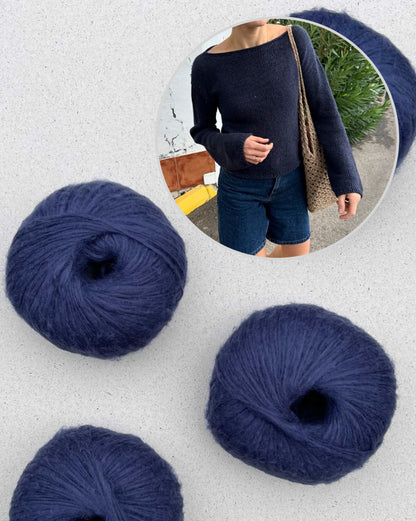 Sevilla Blouse PetiteKnit in der Pascuali Edition mit Suave zweifädig 8