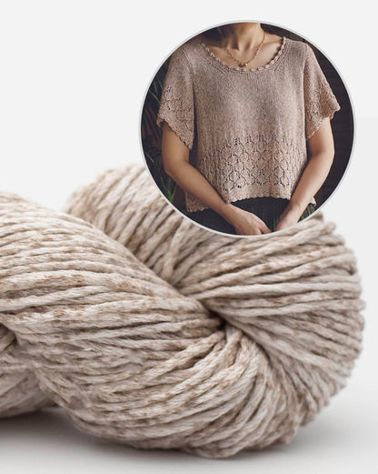 Irene Lin Shona Top mit Studio Linen von Erika Knight 11