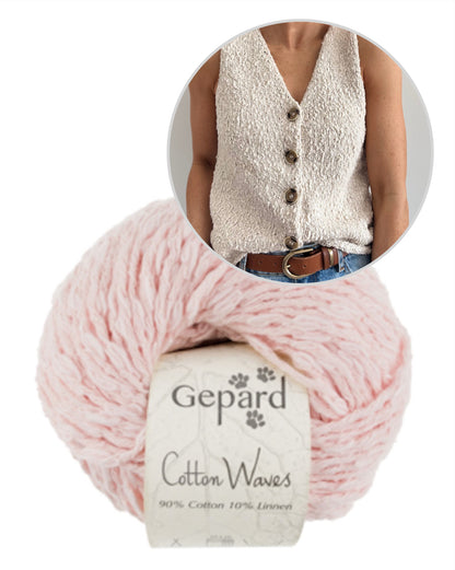 Shoreline Top | beachy Vibes aus Cottonwaves von Gepard Garn