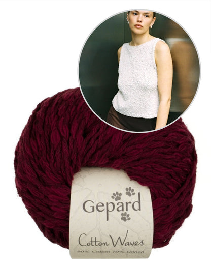 Sidewalk Top | super facile à réaliser avec le fil Cottonwaves de Gepard Garn
