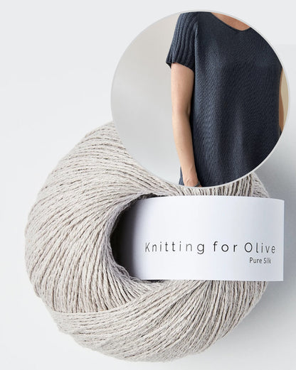 Christina Körber-Reith Silka Tee mit Pure Silk von Knitting for Olive 12