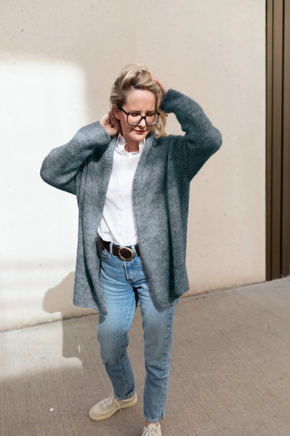 Sinchens by Lana Grossa Cozycardigan mit Natural Alpaca Pelo und Silkhair 5