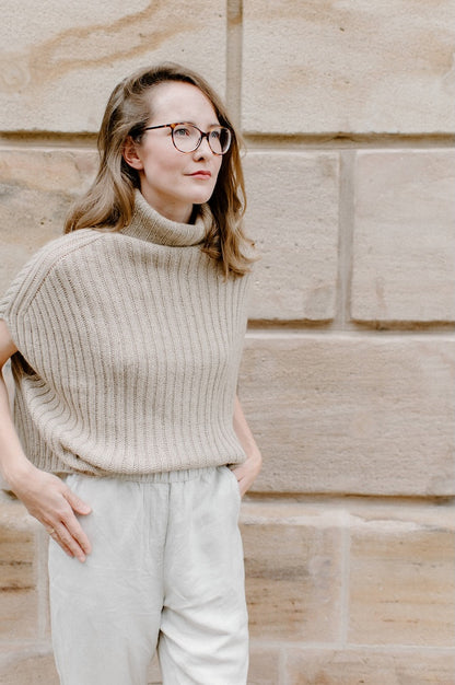 Lausanne Slipover von Sinchens by Lana Grossa mit Cashmere Kiss 3