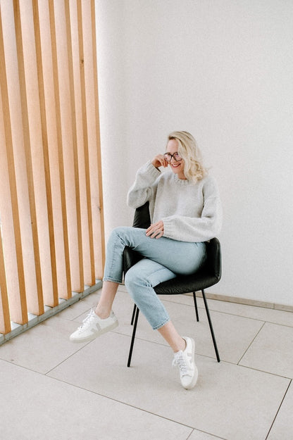 Sneakersweater Sinchens Lana Grossa mit Ecopuno und Setasuri 1