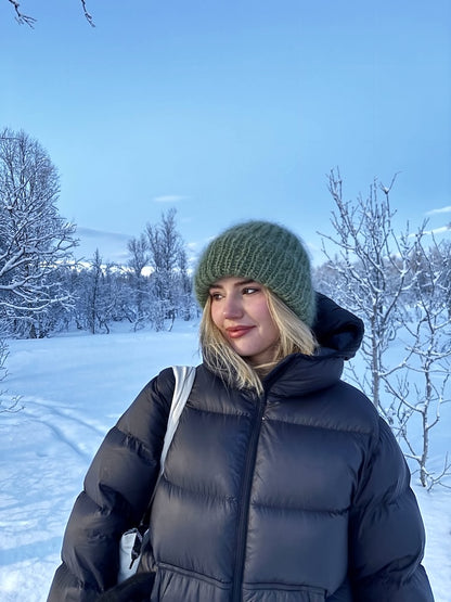Ellie Hat | fluffy hat with Ballerina Chunky Mohair from Sandnes Garn