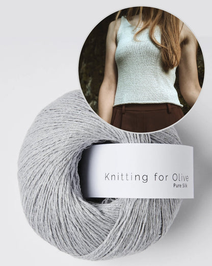 Slipstream Tank | casual and light from Pure Silk by Knitting for Olive