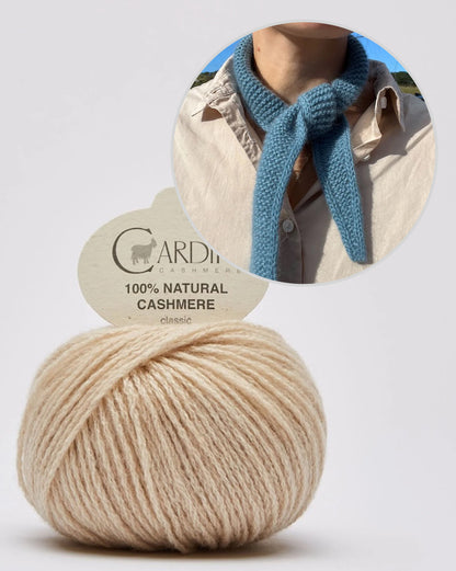 Sophie Scarf | écharpe décontractée en cachemire de tous les jours en Cardiff Cashmere Classic