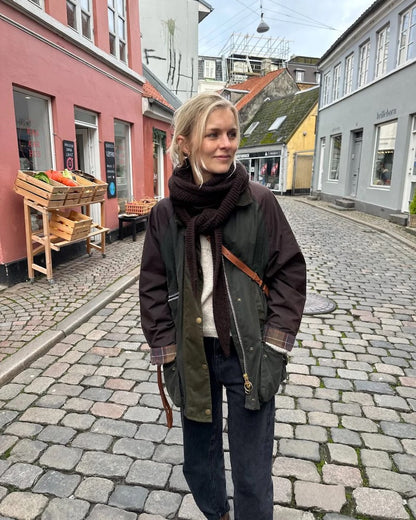 Châle Sophie | Écharpe triangulaire simple en Alpakka Ull de Sandnes Garn 
