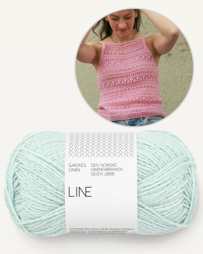 Top Sour Candy | rayures de motif charmantes en Line de Sandnes Garn