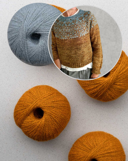 Speculoos Sweater | Romantic speculoos pattern from Balayage by Pascuali