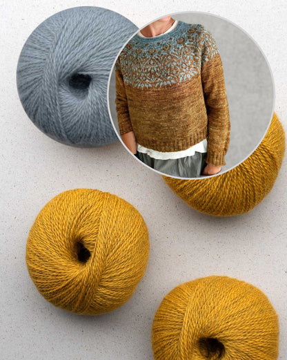 Speculoos Sweater | Romantic speculoos pattern from Balayage by Pascuali