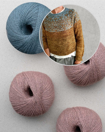 Speculoos Sweater | Romantic speculoos pattern from Balayage by Pascuali