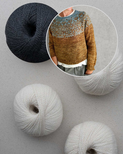 Speculoos Sweater | Romantic speculoos pattern from Balayage by Pascuali