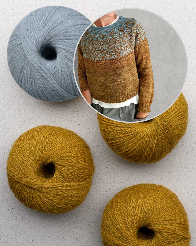 Speculoos Sweater | Romantic speculoos pattern from Balayage by Pascuali
