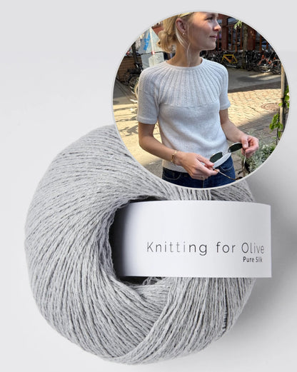 PetiteKnit Sunday Tee mit Pure Silk von Knitting for Olive 13