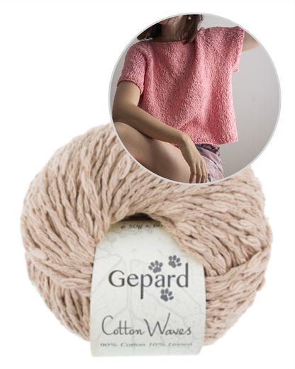 T-shirt raglan Sunset | T-shirt basique en coton Cottonwaves de Gepard Garn