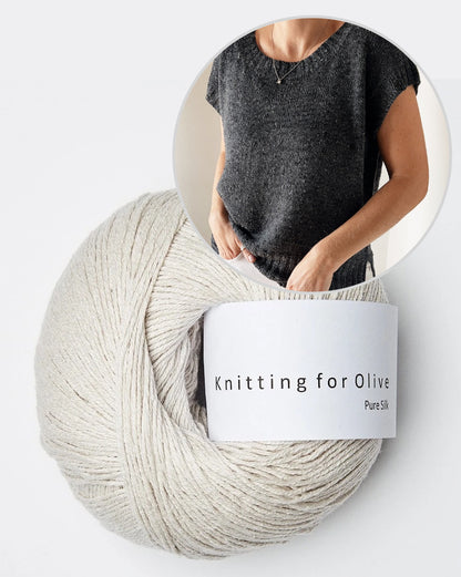 Suri Shirt | seidig weich und schlicht aus Pure Silk von Knitting for Olive