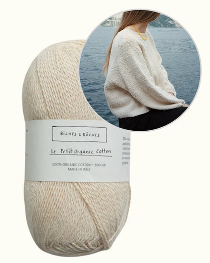 Pull n° 95 | le pull d'été parfait en coton bio Le Petit de Biches & Bûches