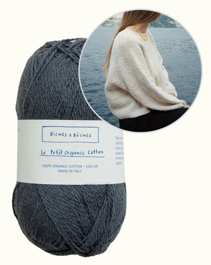 Pull n° 95 | le pull d'été parfait en coton bio Le Petit de Biches & Bûches