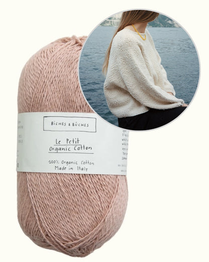 Pull n° 95 | le pull d'été parfait en coton bio Le Petit de Biches & Bûches