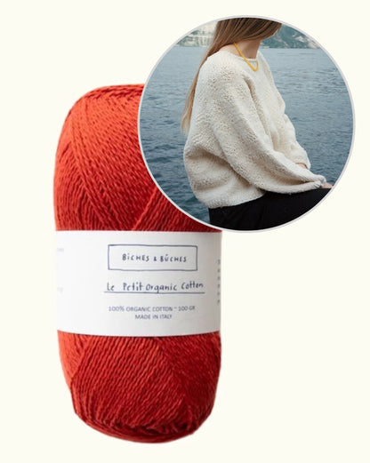 Pull n° 95 | le pull d'été parfait en coton bio Le Petit de Biches & Bûches