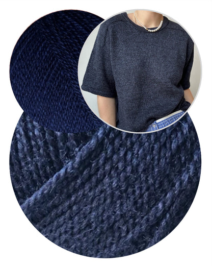 Tee n° 1 | luxueux pull à emmanchures marteau en Wild & Soft et Cashmere Lace de Gepard Garn