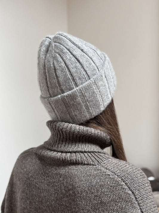 Le bonnet Boston Knitonomy | classique et élégant en doux cachemire 6/28 de Pascuali