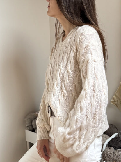 The Knitonomy Pearl | extra doux en cachemire classique de Cardiff