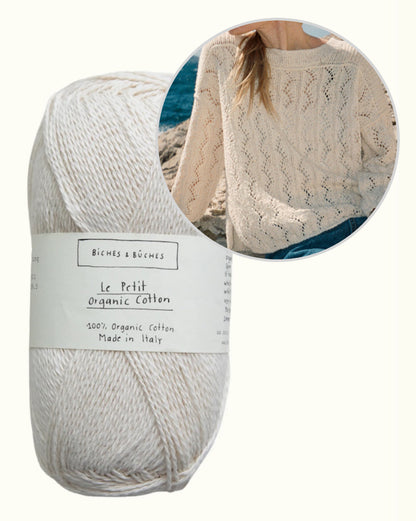 Pull Toscana | fantastique pull d'été en Le Petit Organic Cotton de Biches & Bûches