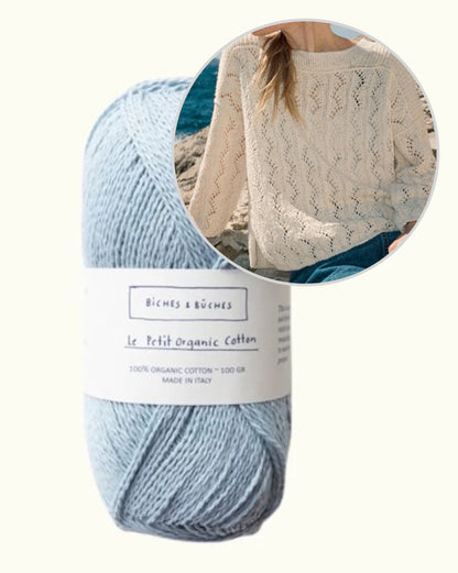 Pull Toscana | fantastique pull d'été en Le Petit Organic Cotton de Biches & Bûches