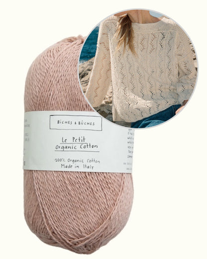 Pull Toscana | fantastique pull d'été en Le Petit Organic Cotton de Biches & Bûches